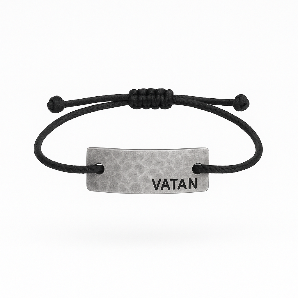 دستبند نقره "VATAN"