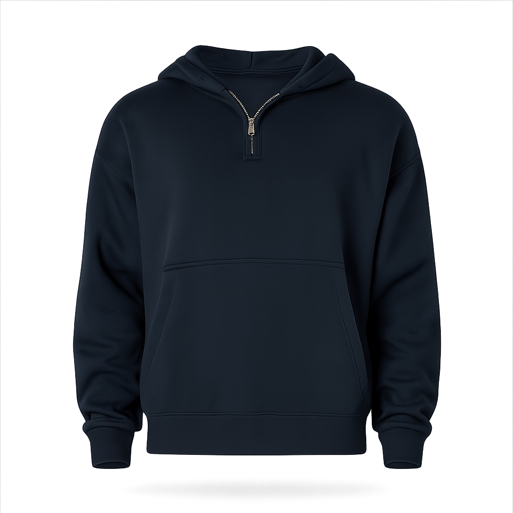 هودی سورمه ای ساده وطن