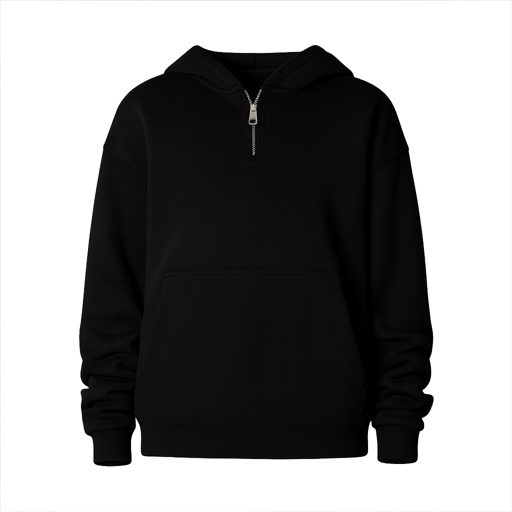 هودی مشکی ساده وطن